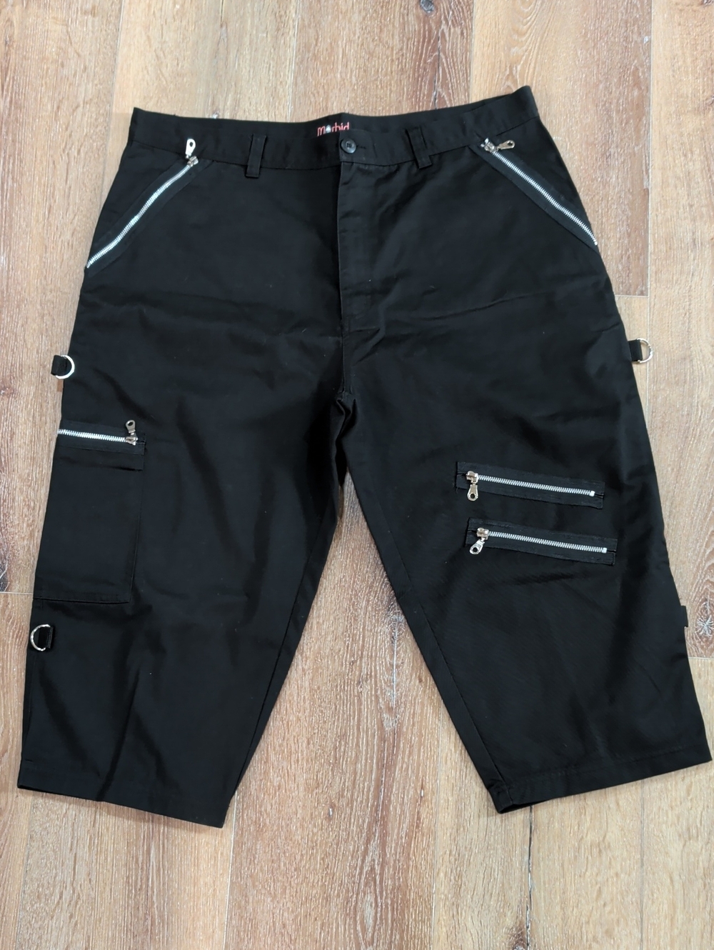 Morbid Threats x Tripp NYC Cargo Bondage Shorts - Size 42x20